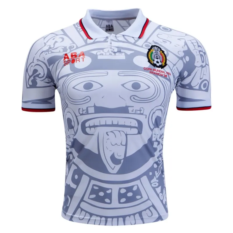 Mexico World Cup 1998  Retro Away Jersey