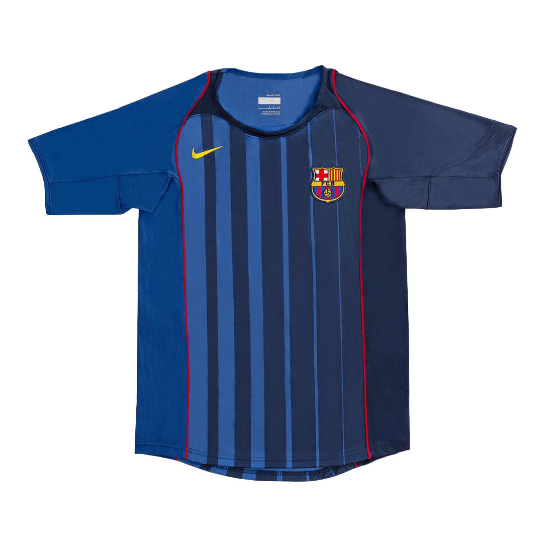 Barcelona Retro Jersey Away Soccer Shirt 2004-05