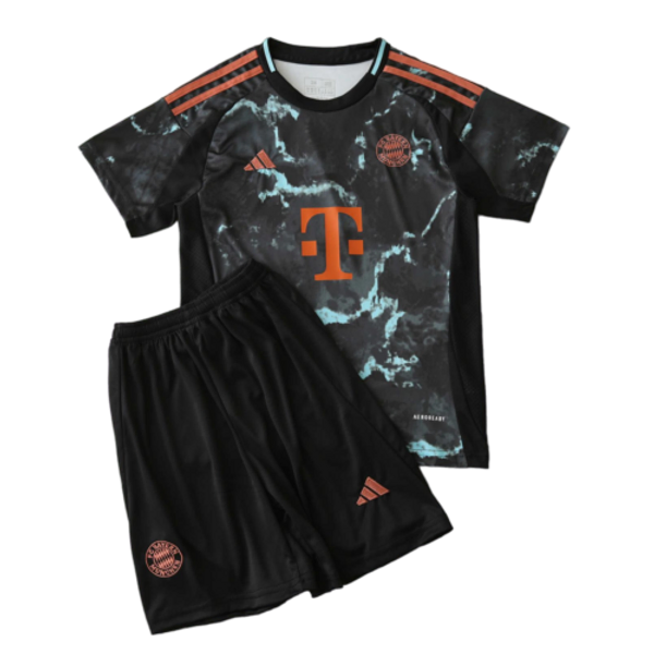24-25 Bayern Away Kids Soccer Jerseys