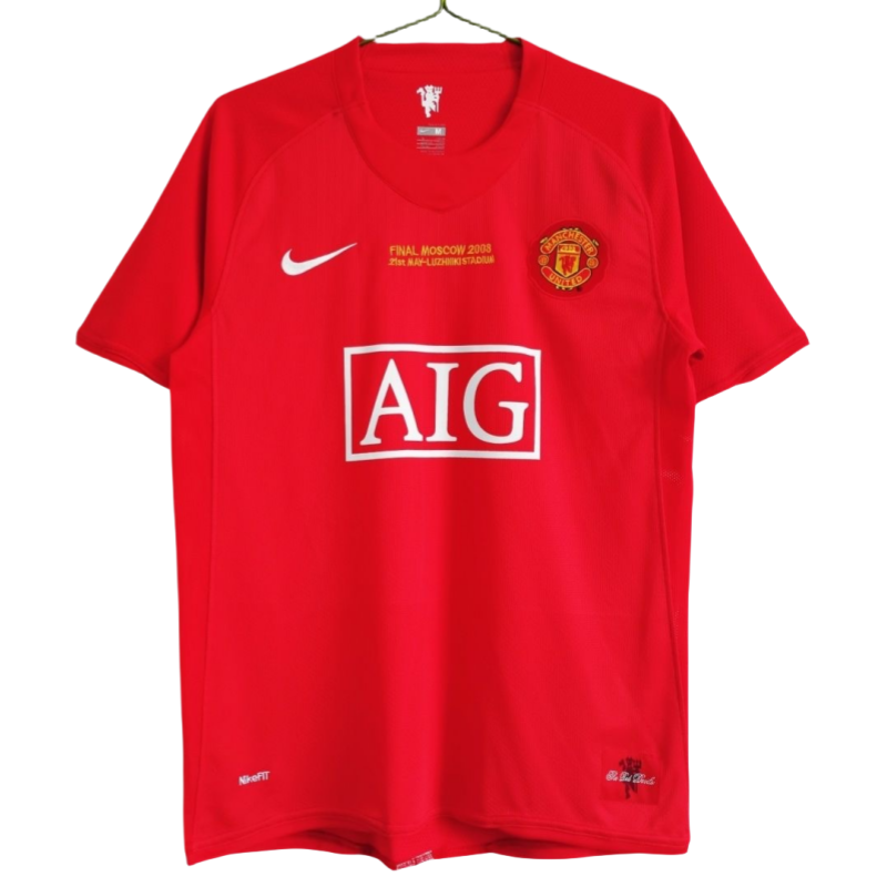 Manchester United Retro Jersey Home UCL Final 2007-08
