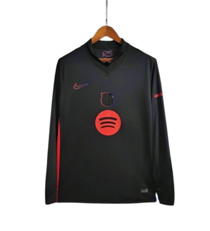 Barcelona Away Long Sleeve Jersey 2024-25