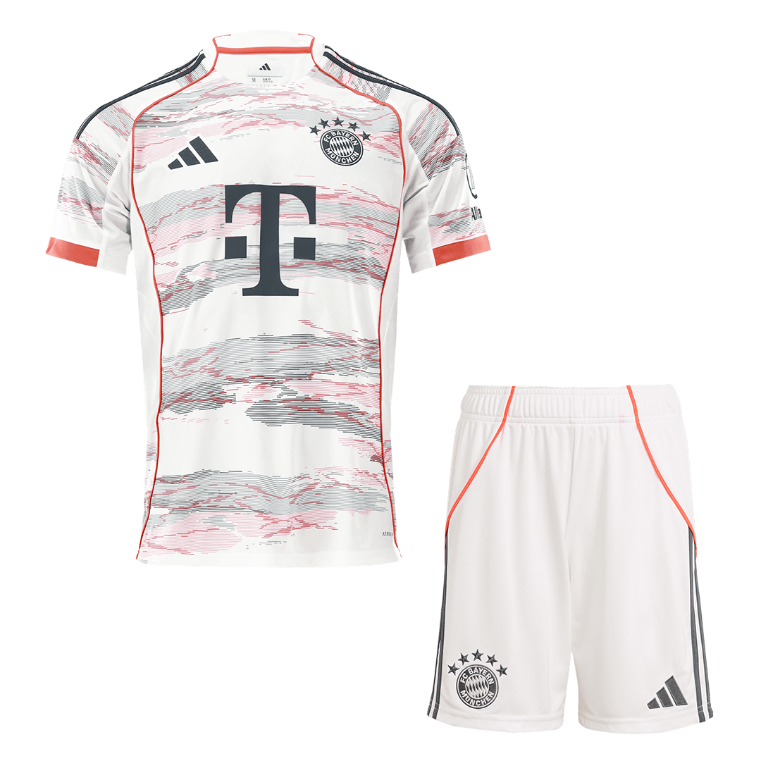 Bayern Munich Away Soccer Uniform Kits 2025-26
