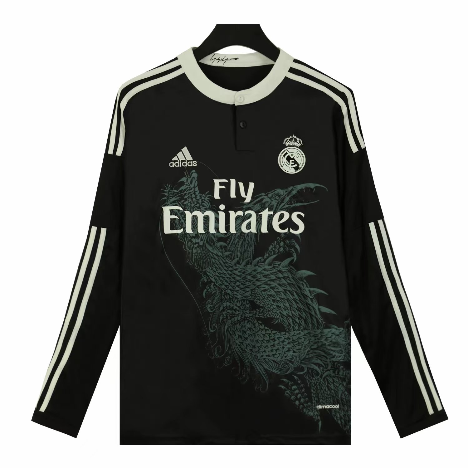 Real Madrid Retro Long Sleeve Jersey Third Away 2014-15