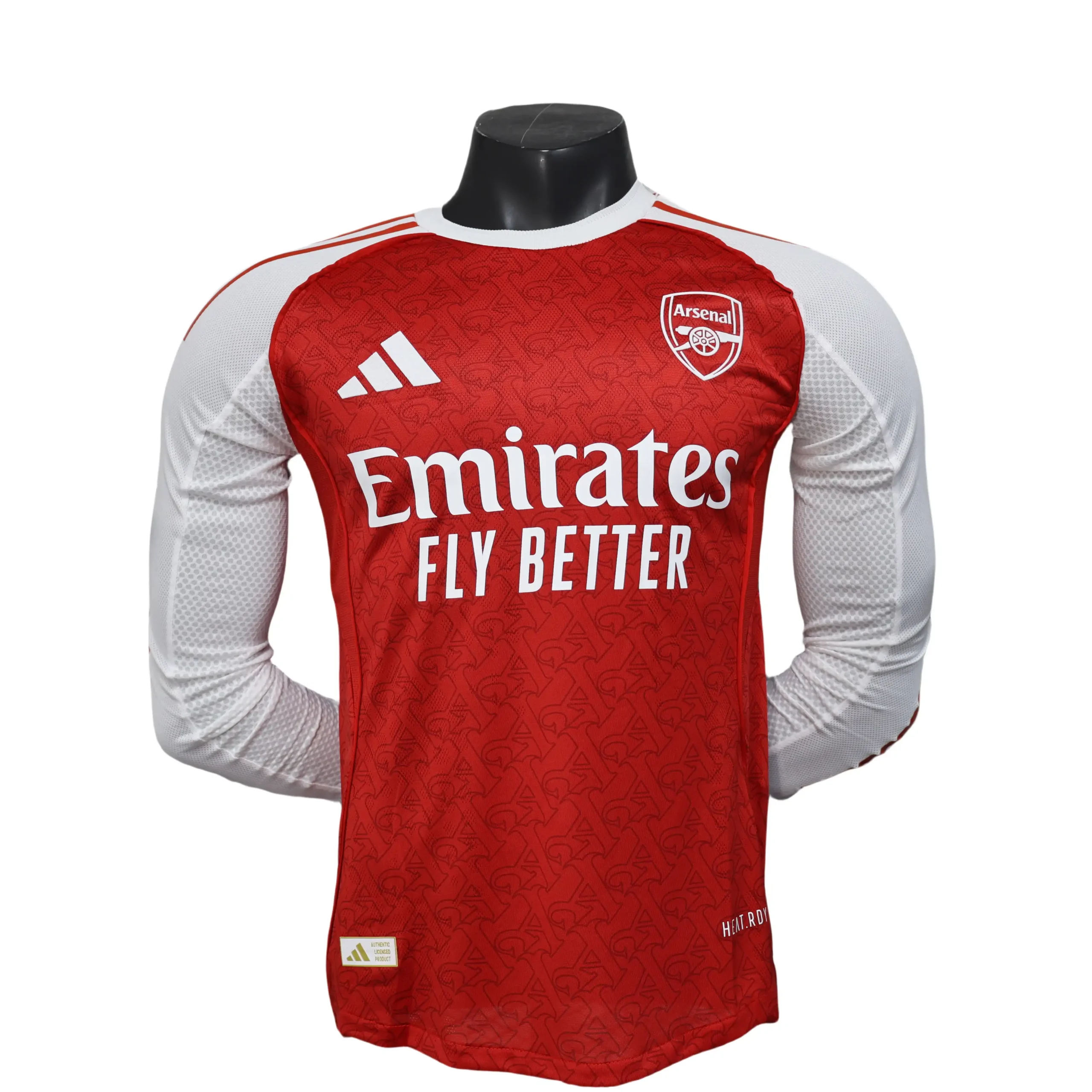 Arsenal Long Sleeve Jersey Home Shirt 2025-26  Player version