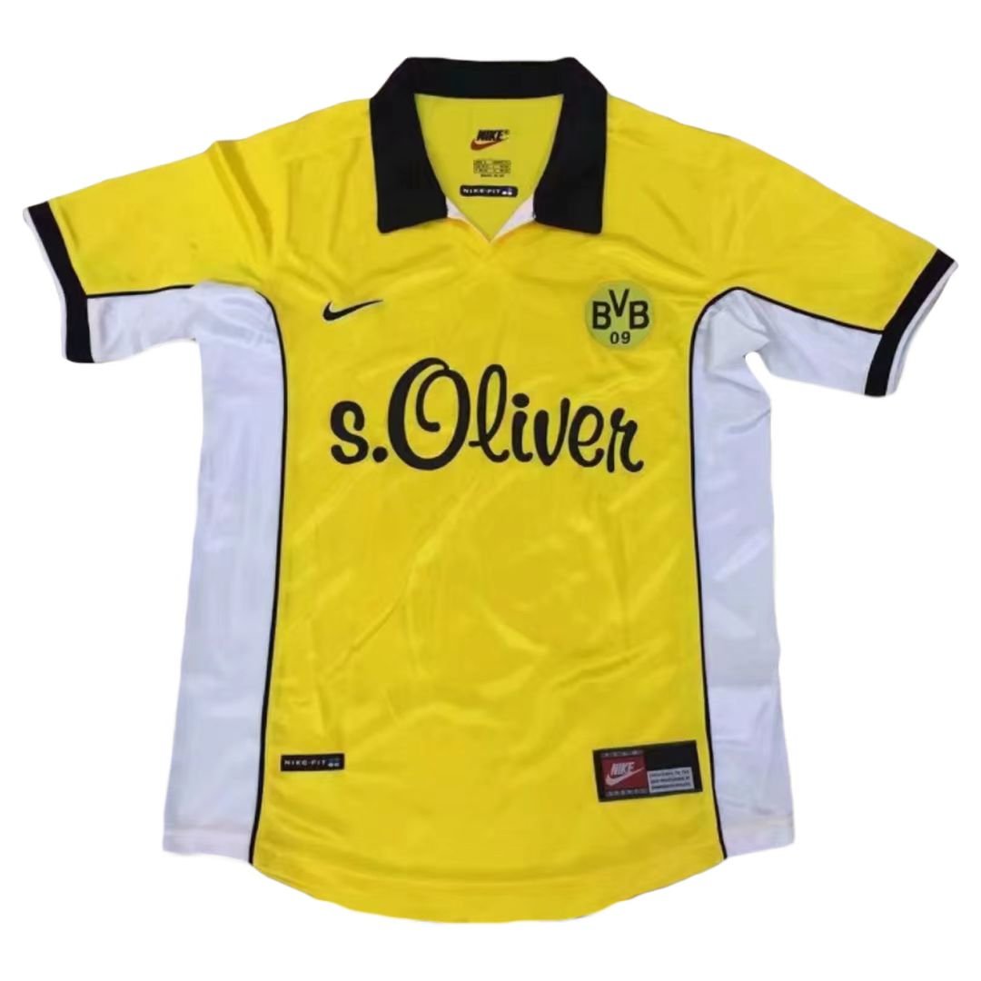 98-99 Borussia Dortmund Retro Jersey Home