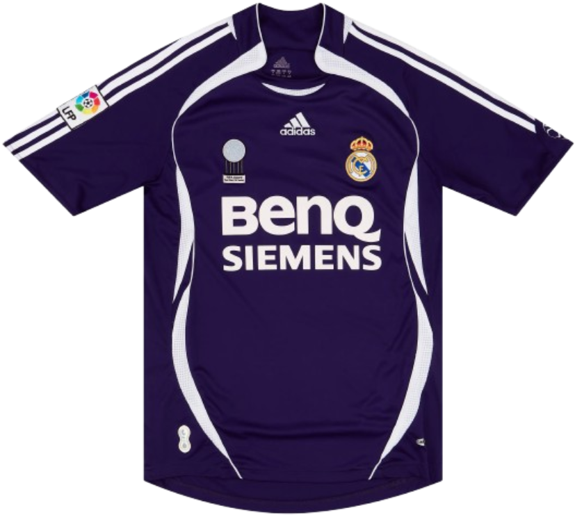 Real Madrid Retro Third Away Jersey 2006-07