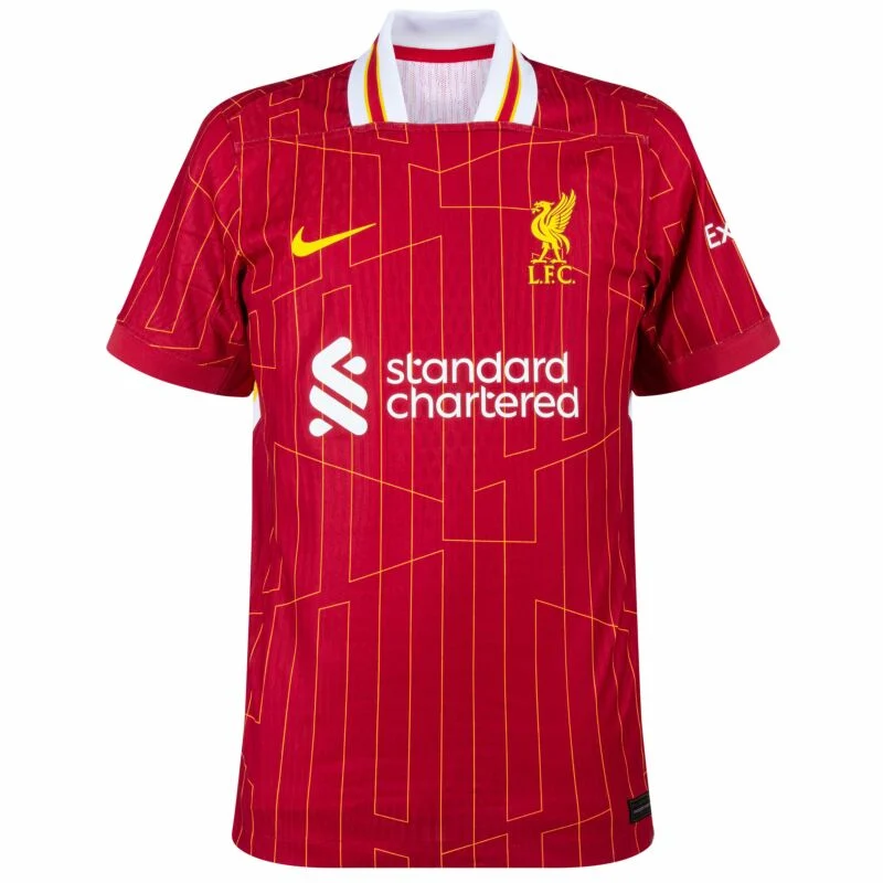 24-25 Liverpool Home Football Jersey