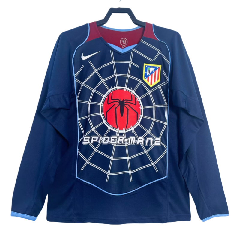Nike Atletico Madrid Retro Away Soccer Jersey Long Sleeve 2004-05