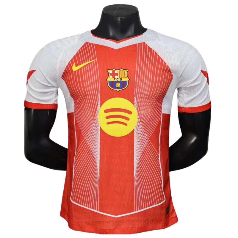 Barcelona Red Special Edition Shirt Football Jersey Player Version 25-26
