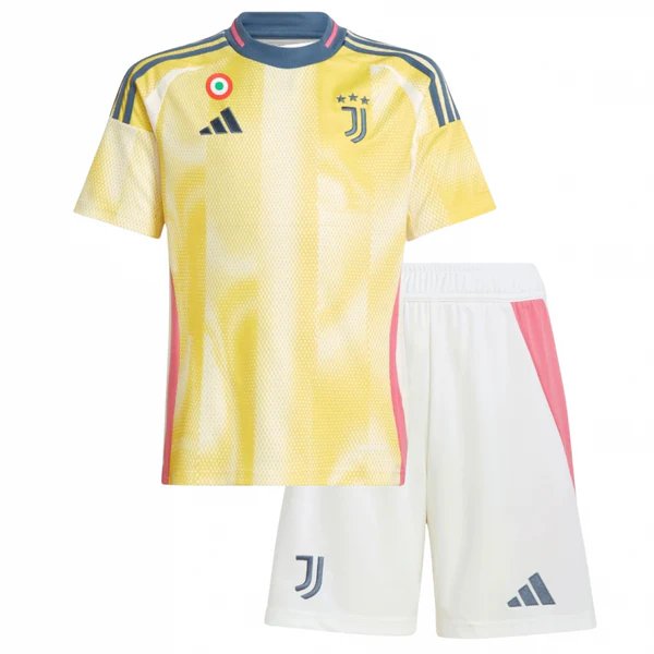 Kids Juventus Away Jersey Kit 2024-25