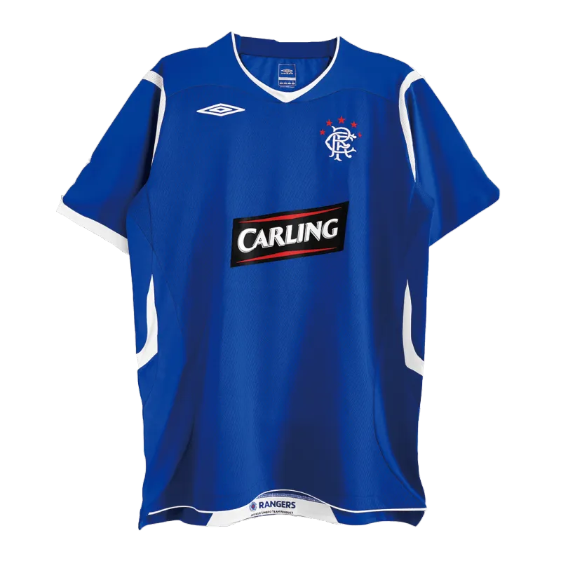 Glasgow Rangers 2008/09 Retro Jersey Home