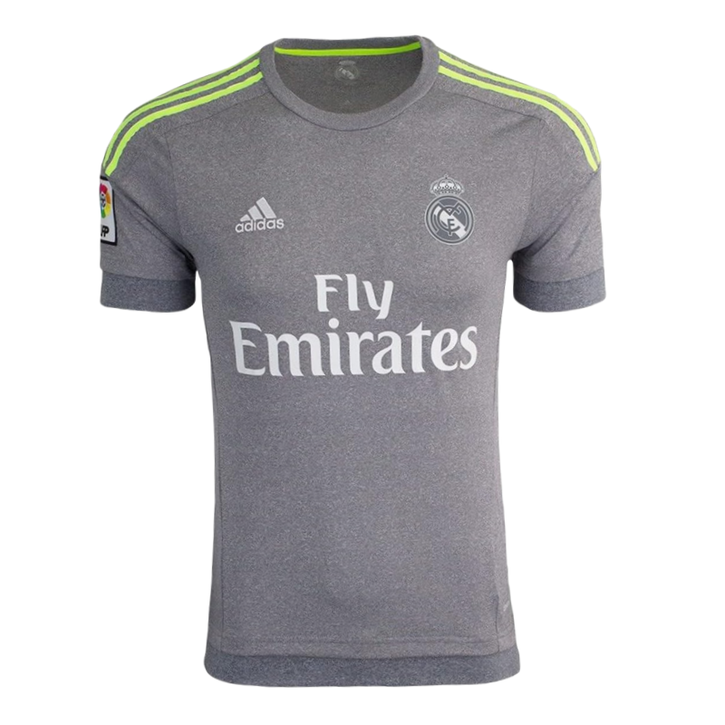 2015/16 Real Madrid Away Retro Jersey Grey